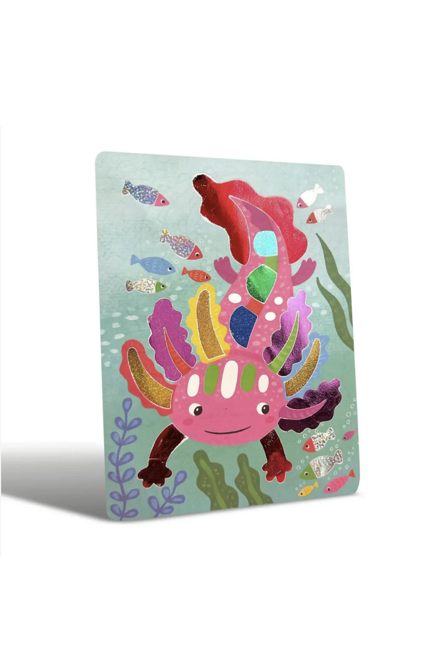 Animal Foil Art & Coloring Kit