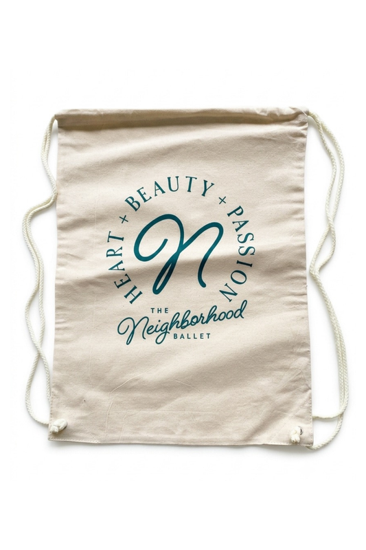 Heart + Beauty + Passion Drawstring Backpack