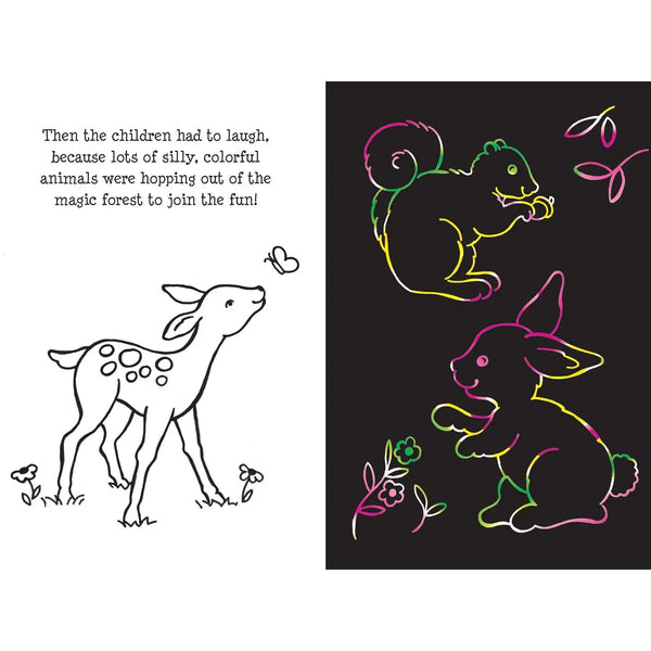 Book- Enchanted Forest Scratch & Sketch