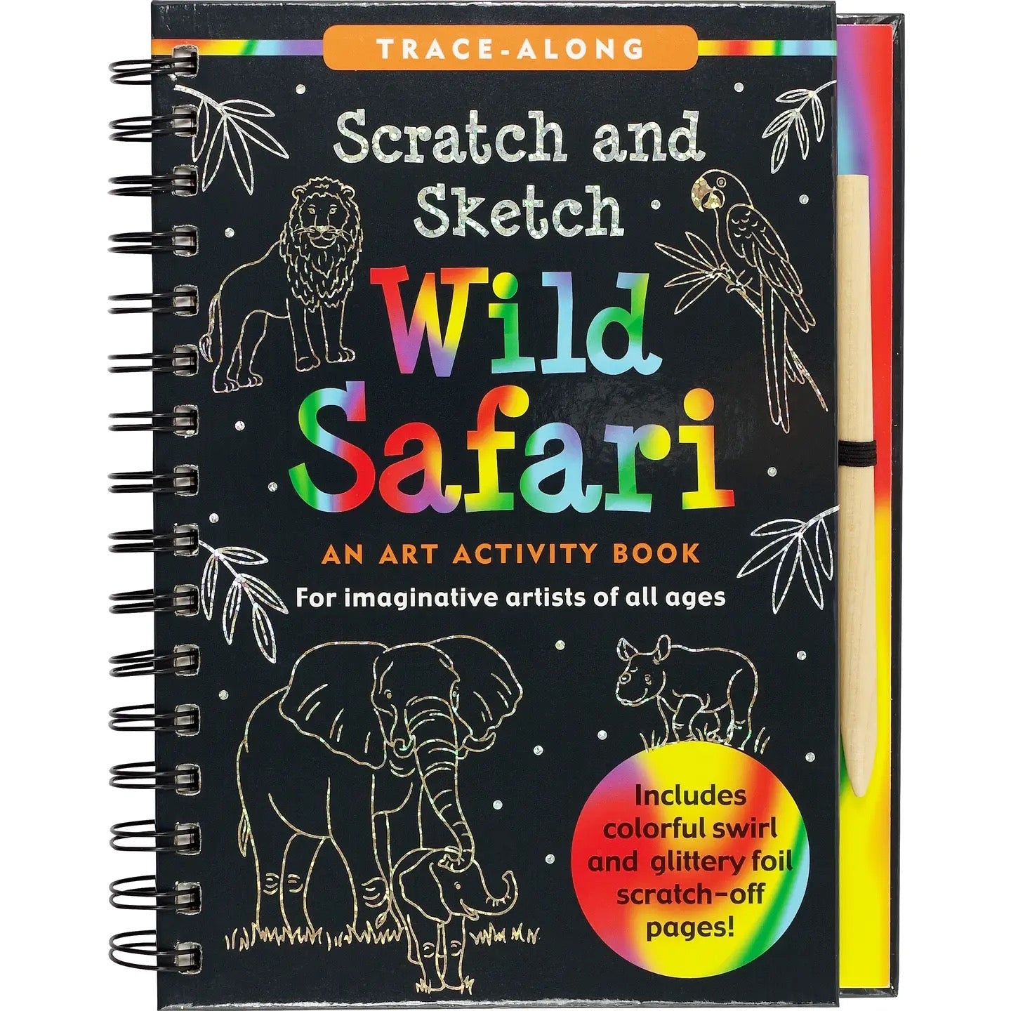 Book- Scratch & Sketch Wild Safari