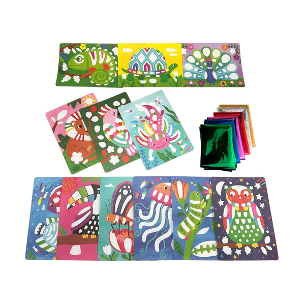 Foil Art & Coloring Fun