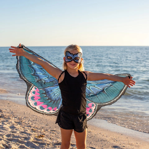 Butterfly wing and mask set In Bag