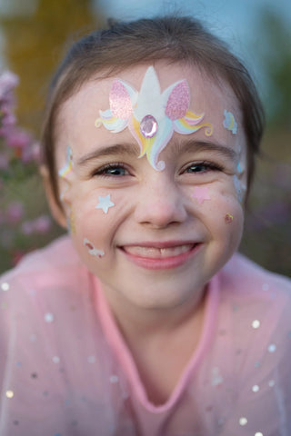 Unicorn Face Stickers