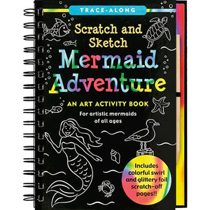 Book- Mermaid Adventure Scratch & Sketch