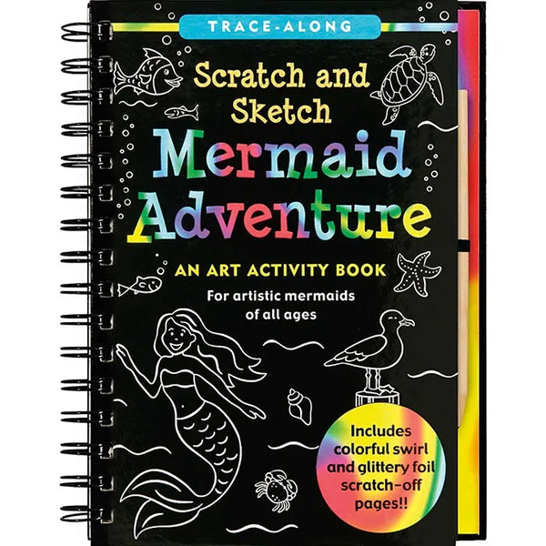 Book- Mermaid Adventure Scratch & Sketch