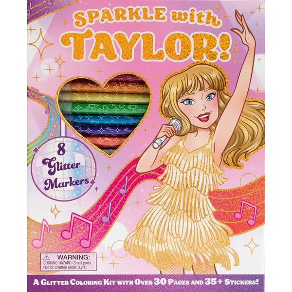Book- Sparkle With Taylor! A Glitter Coloring Kit