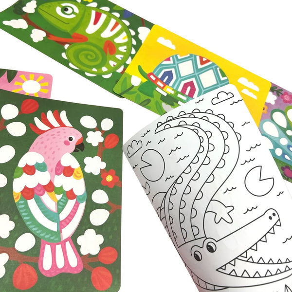 Foil Art & Coloring Fun