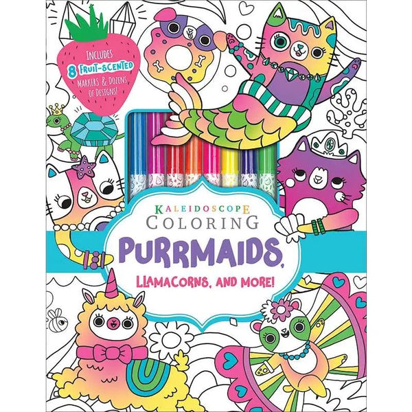 Book- Kaleidoscope Coloring: Purrmaids, Llamacorns, and More