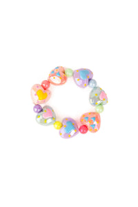 Bracelet- Heart Beads