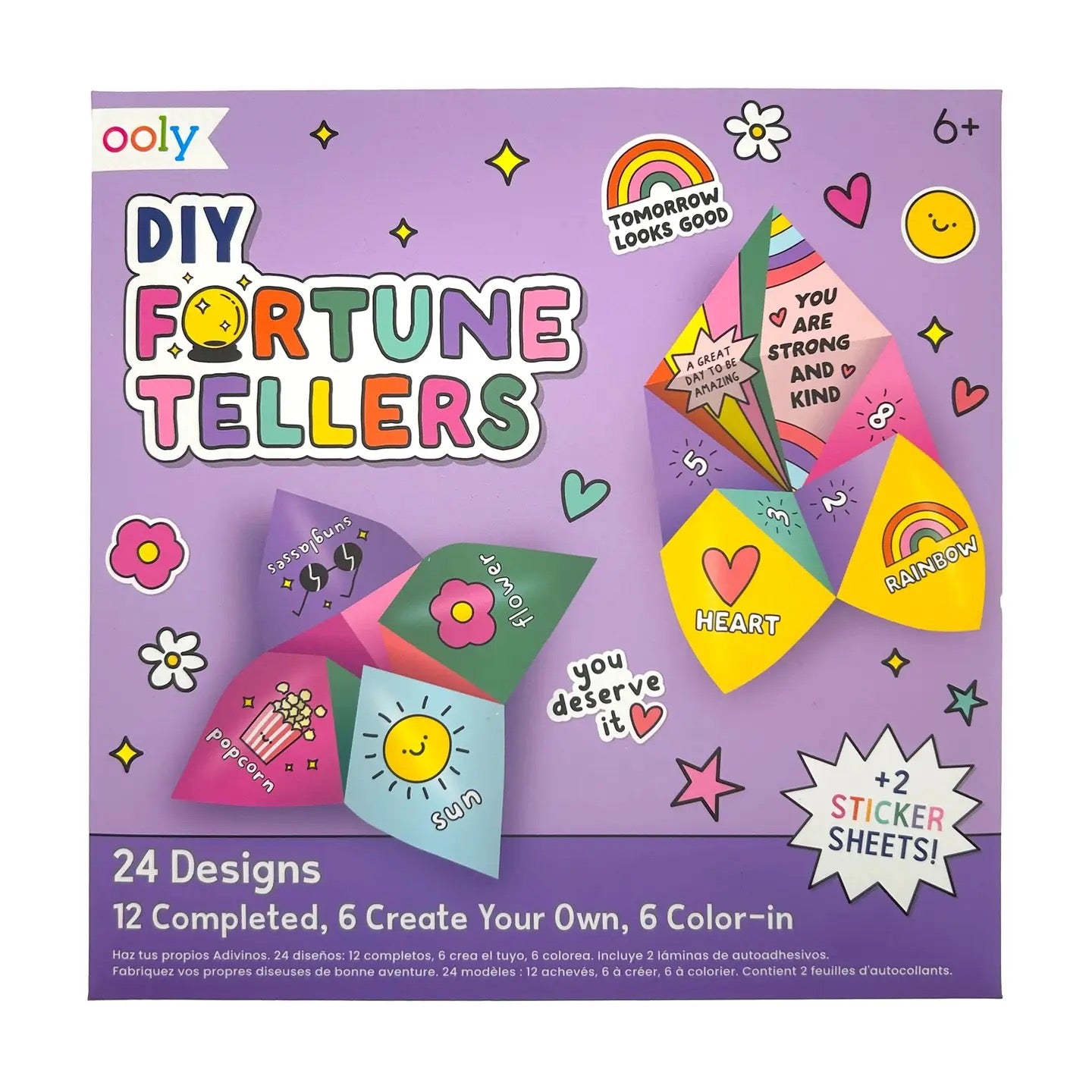 OOLY- Diy Fortune Tellers - Set of 24 Designs