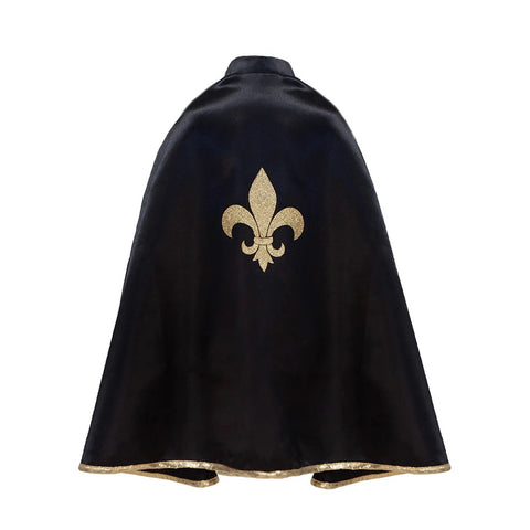 Cape- Black Fleur de Lis