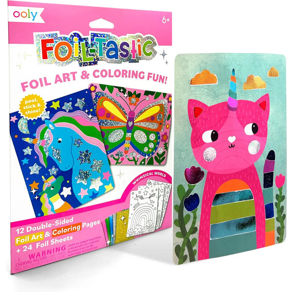 Foil Art & Coloring Fun