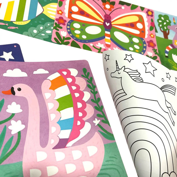 Foil Art & Coloring Fun