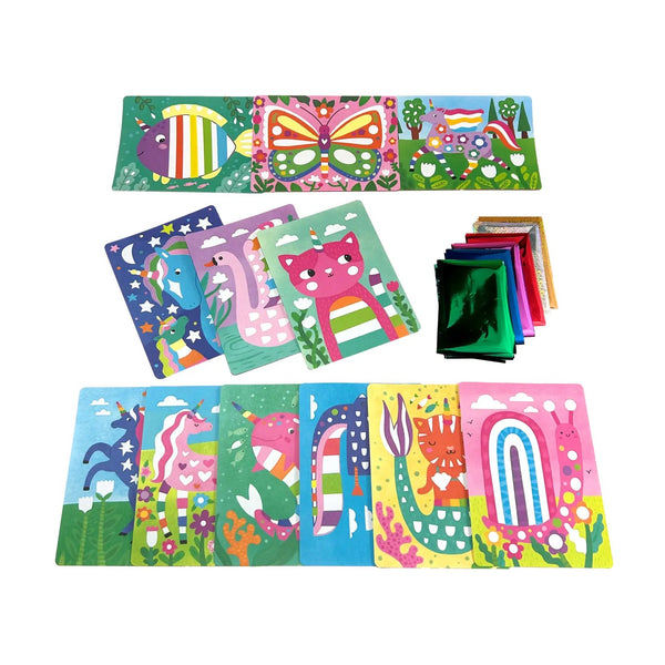 Foil Art & Coloring Fun