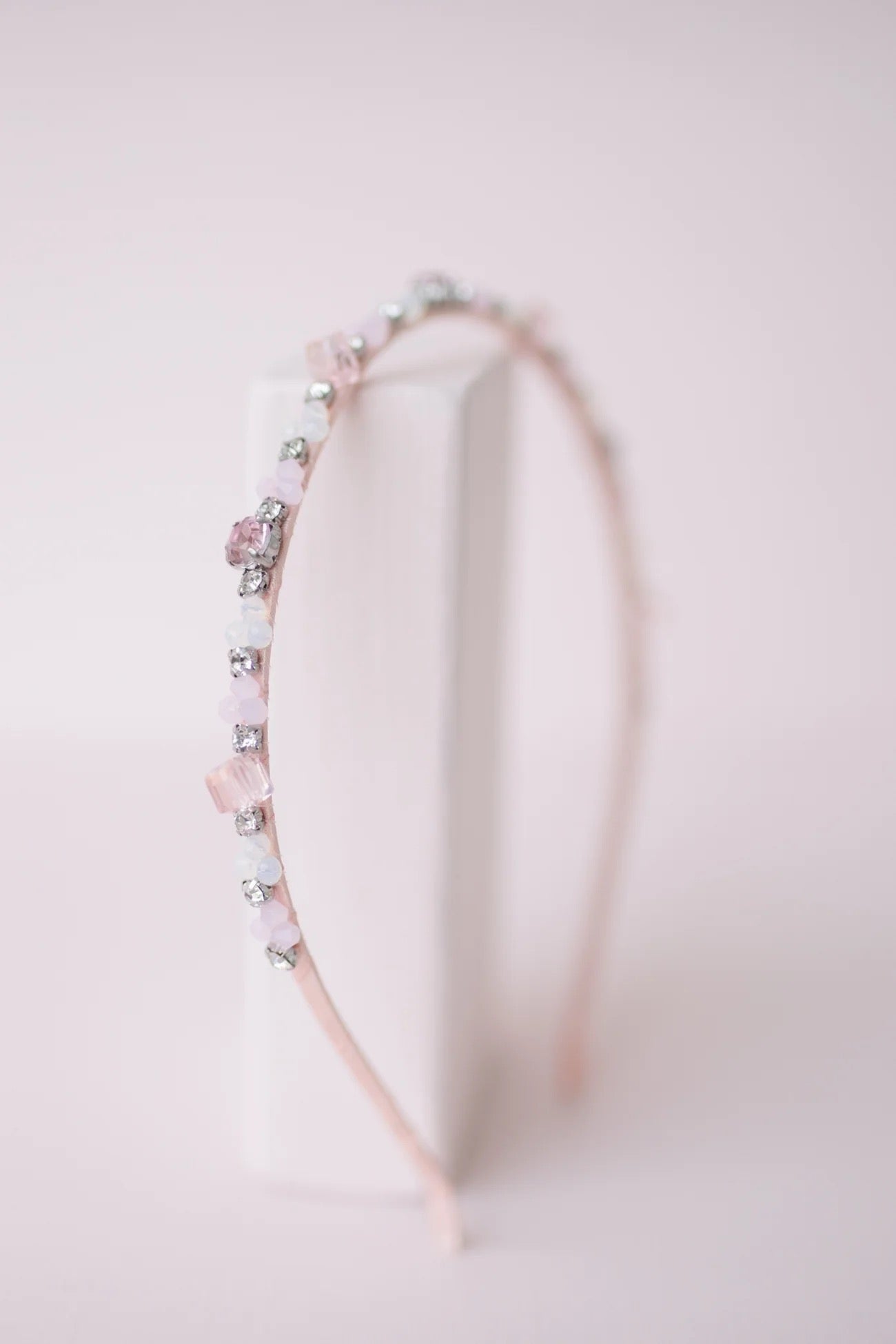Pink Jeweled Headband