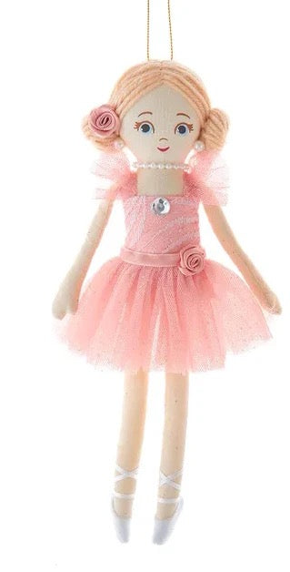 Doll 9"- Pink Dress