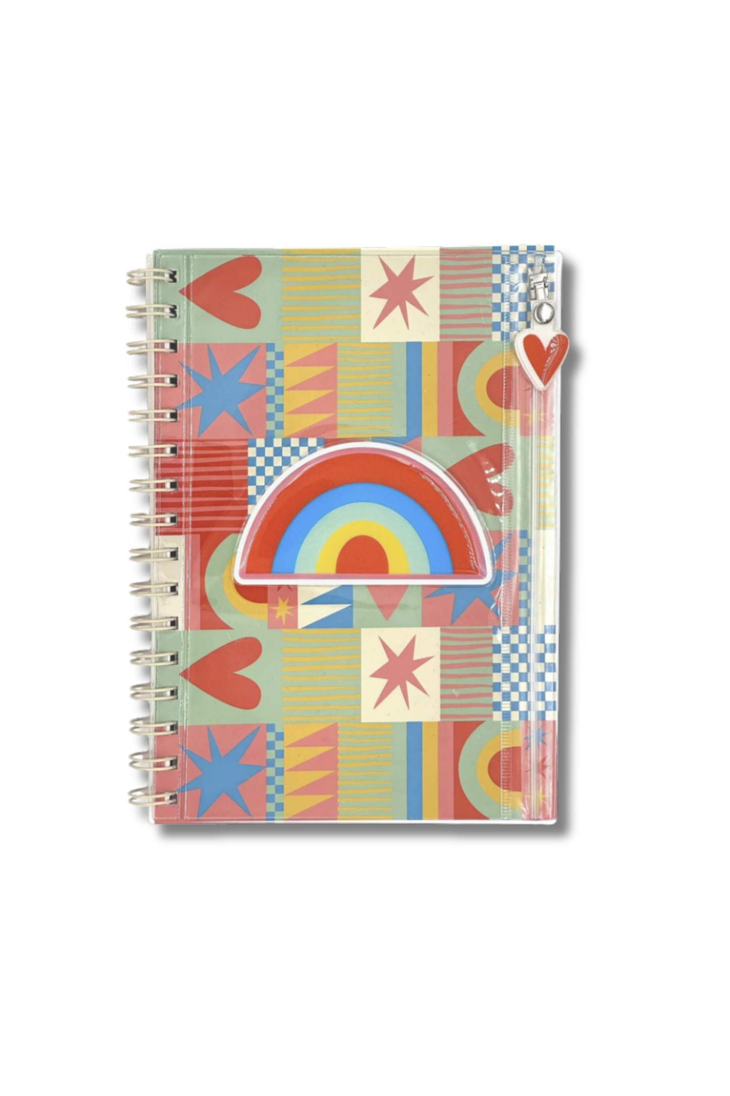 Rainbow Love Journal with Pencil Pouch