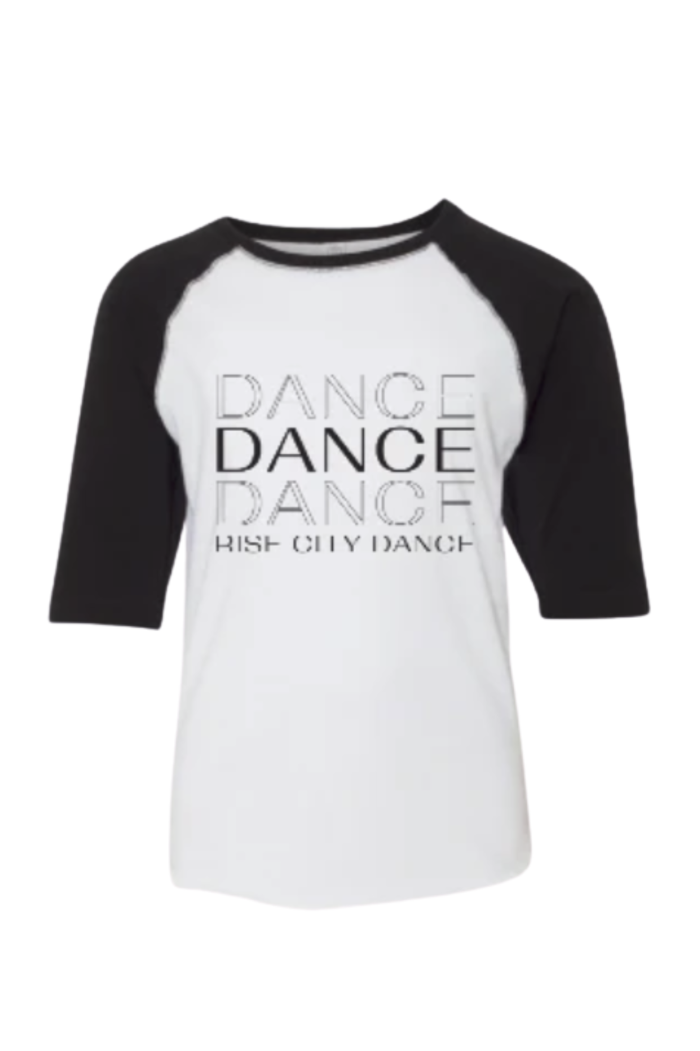 Rise City Dance Baseball T- shirt (Youth Sizes)