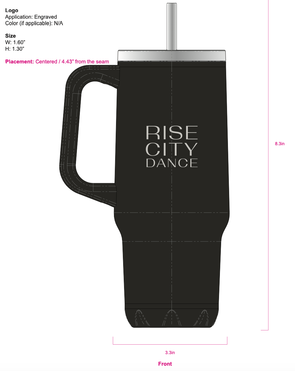 Rise City Dance- Tumbler XL 30 oz