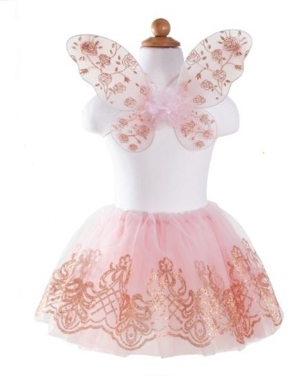 Rose Gold Tutu & Wing Set