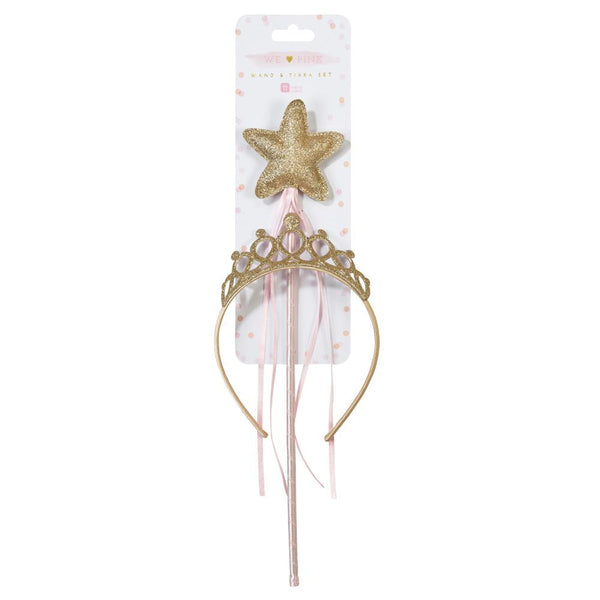 Star Wand And Tiara Set